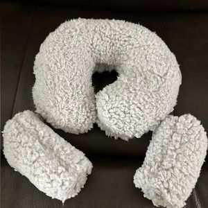 Neck & seat belt car cover